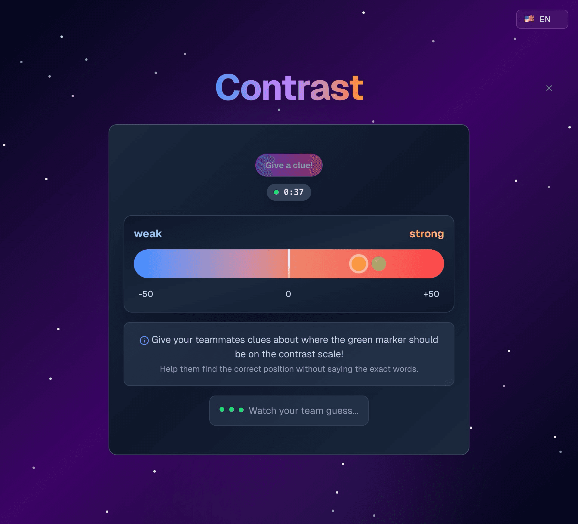 Contrast preview
